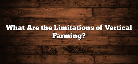 What Are the Limitations of Vertical Farming?