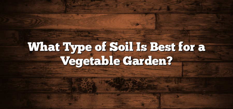 What Type of Soil Is Best for a Vegetable Garden?