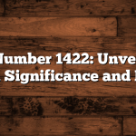 Angel Number 1422: Unveiling Its Spiritual Significance and Meaning