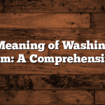 Biblical Meaning of Washing Clothes in a Dream: A Comprehensive Guide