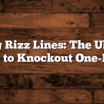 Boxing Rizz Lines: The Ultimate Guide to Knockout One-Liners