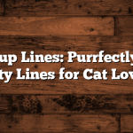 Cat Pickup Lines: Purrfectly Playful Flirty Lines for Cat Lovers