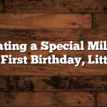 Celebrating a Special Milestone: Happy First Birthday, Little One!