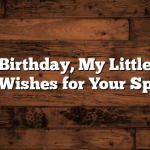 Happy Birthday, My Little Angel: Heartfelt Wishes for Your Special Day