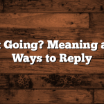 How’s It Going? Meaning and Best Ways to Reply