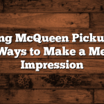 Lightning McQueen Pickup Lines: Speedy Ways to Make a Memorable Impression