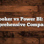 Looker vs Power BI: A Comprehensive Comparison