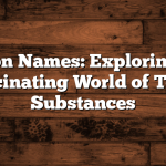 Poison Names: Exploring the Fascinating World of Toxic Substances