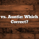 Aunty vs. Auntie: Which One Is Correct?