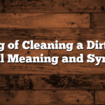 Dreaming of Cleaning a Dirty House: Spiritual Meaning and Symbolism