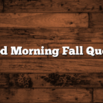 Good Morning Fall Quotes