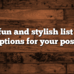 Here’s a fun and stylish list of denim captions for your posts!