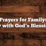 Morning Prayers for Family: Start the Day with God’s Blessings