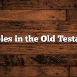 Parables in the Old Testament