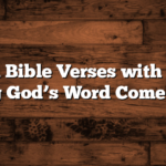 Powerful Bible Verses with Imagery: Seeing God’s Word Come to Life